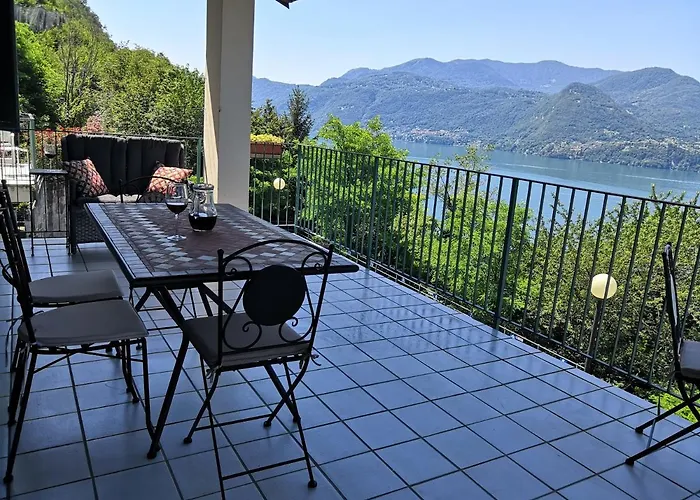 Near Villa Monastero And Castello Di Vezio